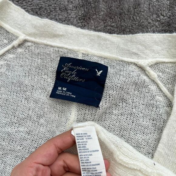 American Eagle cream cardigan lightweight - Picture 5 of 7